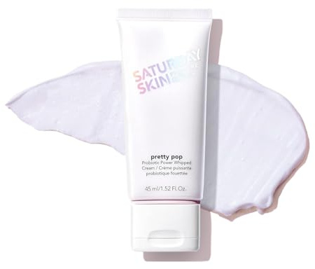 Saturday Skin Pretty Pop Prebiotics and Probiotics whipped Moisturizing cream Nourishing Allure Best of Beauty K-Beauty Winner 2020 (1.52 Fl Oz)