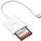 KiwiBird Adaptateur USB C Carte SD, Adaptateur Carte SD USB C SDHC SDXC mémoire externes Compatible avec iPhone 16 15 Plus Pro Max MacBook Air Mac iPad iMac Galaxy S25 S24 Android Appareil Photo