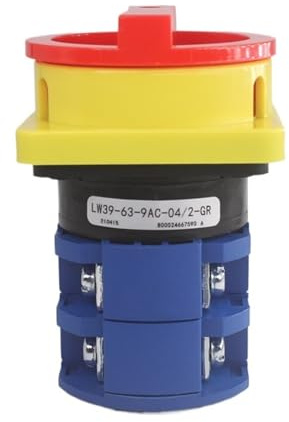 Interrupteur de transfert universel LW39-63-9AC-04/2-GR, coupure de courant triphasée 63 A
