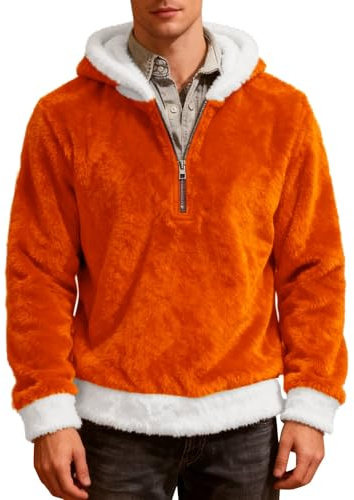 Hoodie herr oversize fleece huvtröja med dragkedja unisex | Tröja herr elegant varm fodrad vändjacka mode övergångsjacka tjock huvjacka mjuk bekväm fleecetröja