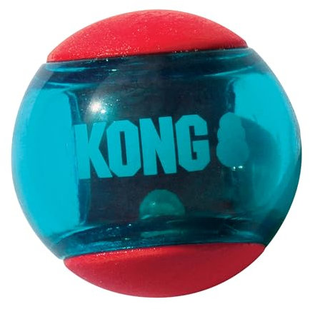 Kong Squeezz Action Ball Red for Small Dogs