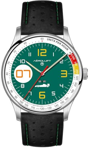 Aeroluft Montre Pilote Automobile de Course Racing Homme Type 2 Brooklands