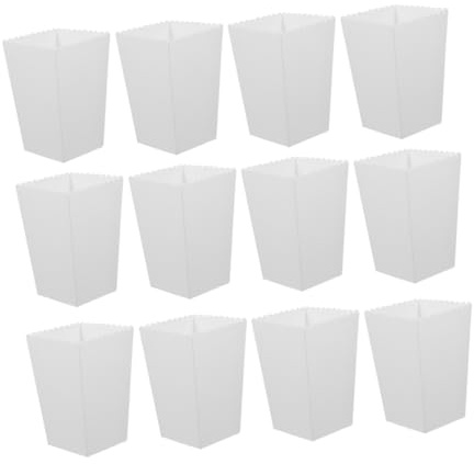 Holibanna 36piezas Cajas De De Maíz Para Fiestas Unidades Contenedores De De Maíz Para Noches De Cine y Suministros De Fiestas Temáticas De Películas