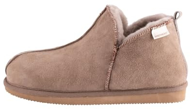 Shepherd of Sweden - Pantoufles peau de mouton Annie - Femme - Peau de mouton 100% naturelle - Confort - Douces et Chaudes - Fourrées - taille 38