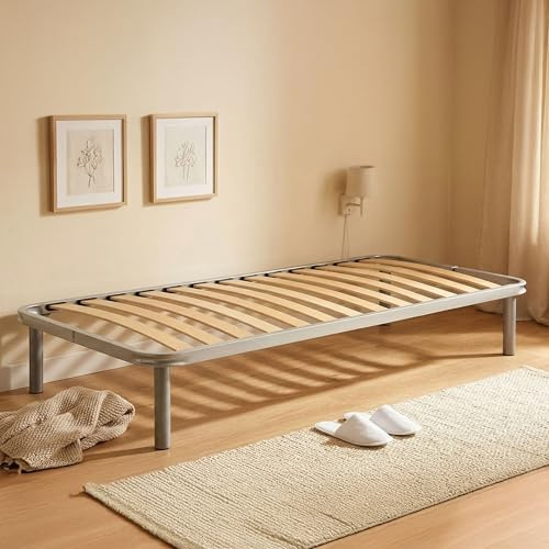 Talamo Italia - Rete letto singolo Manila, Rete ortopedica in multistrato di betulla a 13 doghe, 100% Made in Italy, Cm 90x190h 34