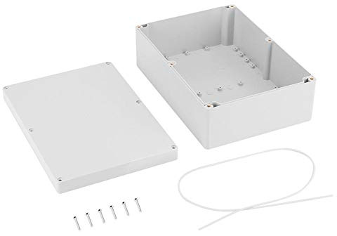 Estink Vattentålig Kopplingsbox, 263 x 185 x 95 mm, Vit Plast, Projektväska för Gör-det-själv