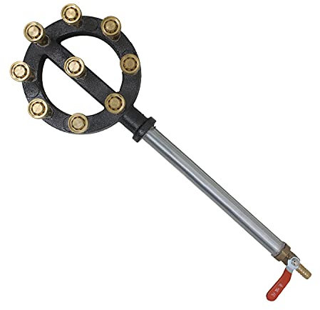 Boquilla tapiceria aspiradora inyeccion extraccion coche vapor vacio para lavatapiceria acolchados colchón alfombra (Usado para LPG(gas propano/butano), 12 boquillas)