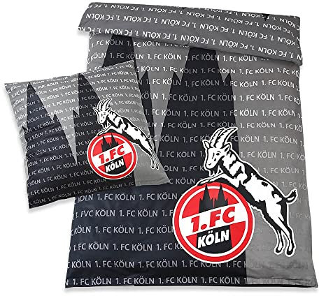 Cologne 1. FC Köln Bettwäsche „Leuchtend Dom