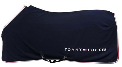 Tommy Hilfiger Equestrian Abschwitzdecke Fleece Desert Sky, Größe:155 cm, Farbe:Desert Sky