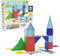 Tile Town Expansion Pack Magnetic Tiles Building Construction Playset, Kids 3-5+, 32 Pieces + Sticker Sheet, STEM Creative Toy, Great Gift for Boys & Girls