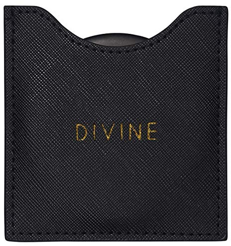 Draeger – Espejo Divine – Espejo Redondo de Bolsillo para Llevar a Cualquier Lugar cumpleaños o Cualquier ocasión – Dimensiones: 8,5 x 8 cm