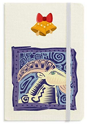 Sternbild Widder Mexikon Kultur Gravur Notizbuch Tagebuch mas Jingling Bell