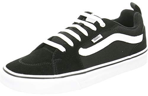 Vans Herren Filmore Sneaker Filmore Trainers, (SUEDE/CANVAS) BLACK/WHITE, 48 EU