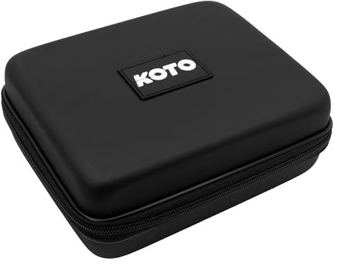 KOTO - Dartwallet Eva Large Schwarz, Darttasche mit Reissverschluß, Dart Hülle, Dartkoffer, Darts Box