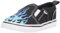 Vans Jungen Unisex Kinder Asher V Sneaker, Flame Black/White, 22 EU