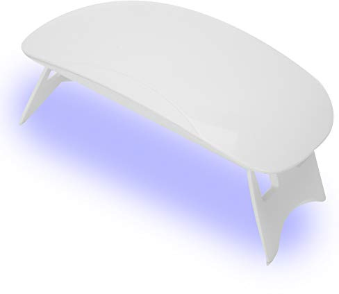 Lampada UV per Unghie, Lampada per Unghie Tascabile a LED Lampada per Unghie LED per Unghie Asciugatore per Smalto 6W LED UV Lampada Polimerizzante Portatile per Smalto per