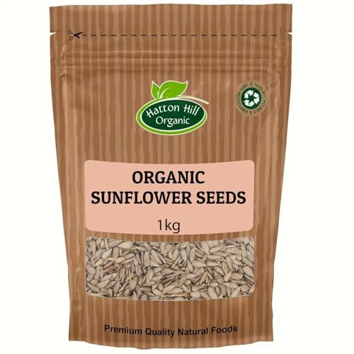 Organic Sunflower Seeds 1kg by Hatton Hill Organic