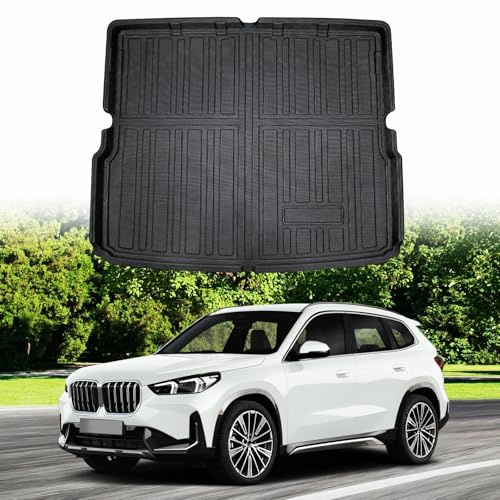 ECOZEN Alfombrilla Maletero 3D para BMW x1/ix1 U11 2022-2026 TPE Alfombrilla de Goma para Maletero Impermeable Antideslizante Borde Alto Todo Clima Alfombrilla Maletero para BMW X1 ix1 U11 Accesorios