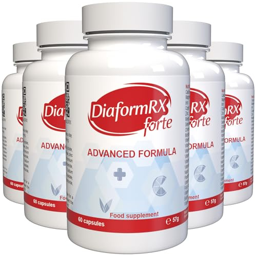 DiaformRX Forte - 300 Capsule (5x 60 Capsule), Confezione da 5