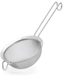 De Buyer, COLADOR COCINA, INOX 18/10 Ø14 CM L. 32 CM,Diámetro 14 cm-3242.14N
