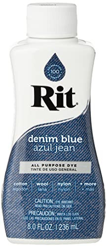 Rit Allzweck-Flüssigfarbe, 236 ml, Jeansblau, RITLD