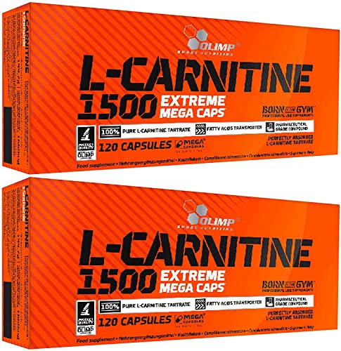 Olimp L-Carnitine 1500 Extreme Mega Caps 2 x 120 Kapseln