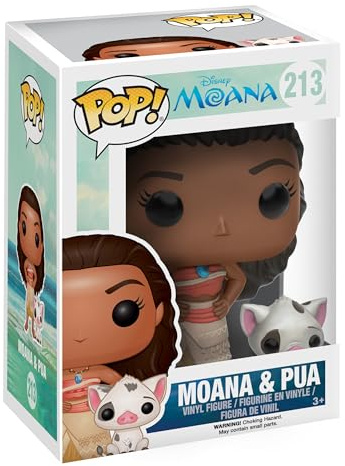 Funko Pop! Disney: Moana - Moana & Pua - Vaiana - Vinyl-Sammelfigur - Geschenkidee - Offizielle Handelswaren - Spielzeug Für Kinder und Erwachsene - Movies Fans - Modellfigur Für Sammler und Display