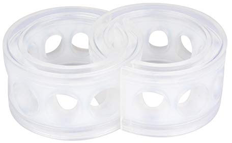 Auto Gummi Stoßdämpfer, 2 Stücke Auto Stoßdämpfer Puffer Pufferfeder Stoßfänger Kissen Transparent TPE Typ A-F (C)