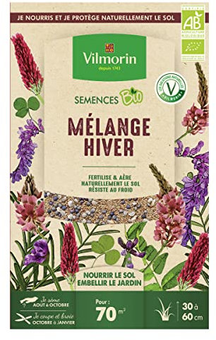 Vilmorin - Graines Mélange Hiver Bio, boite de 250 grs