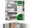 casa pura Vinylboden Meterware Plaza - Holzoptik Fliesenoptik Steinoptik - PVC Bodenbelag - Vinyl Designbelag für Küche, Bad & Wohnbereich (Cuban Oak 909M, 200x150cm)