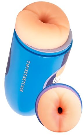 MySecretCase Masturbatore Uomo Sextoys - Ano Sextoy Uomo, Vagina Per Uomini, Masturbazione Maschile Vagina Finta Silicone, Pocket Pussy Anale Artificiale Per Pene, Masturvatore per uomo