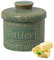 Zuzer Butterglocke Butterdose Keramik,350ml Französische Butterdose Butterfass,Wassergekühlt Buttertopf Butterbehälter mit Deckel für Frische und Streichfähige Butter