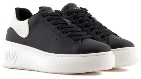 Armani Exchange Female Super, high Sole Sneaker Black 35