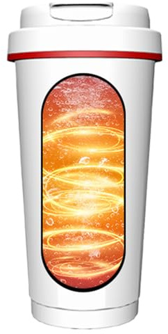 Pavsicgn Bollitore Elettrico Auto | Bottiglia Riscaldante Acciaio Inossidabile | Riscaldante Portatile per Viaggio Campeggio Escursioni Esterni Dormitorio SUV Barca Aereo