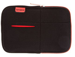 Samsonite AirGlow Sleeve for 7 inch Tablet, Netbook or Laptops - Black/Red