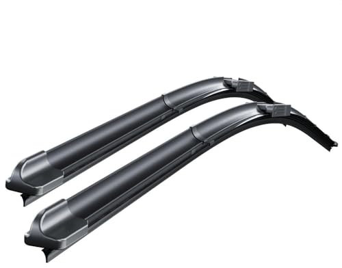 Mossa Vordere Scheibenwischer kompatibel mit VW Volkswagen Golf Plus (01.2005-02.2014) - flache Premium Wischerblätter. Wischerblätter - Set für Frontscheibe (Fahrer- + Beifahrerseite) (700 mm/700 mm)