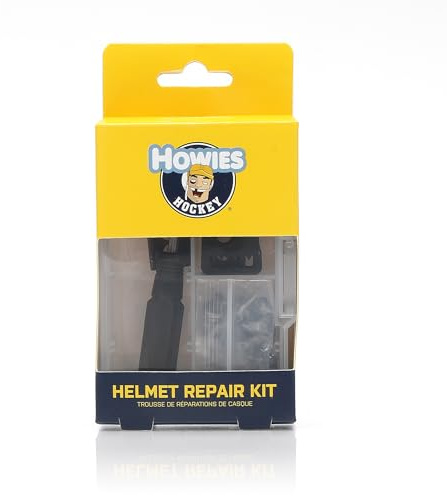 Howies Hockey Helmet Repair Kit – 26-Piece Sports Equipment Hardware Set – Multi-Sport Use for Major Brands of Hockey, Football, Lacrosse, Softball, and Catcher Helmets