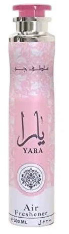 Yara - Ambientador 300 ml, aroma fresco con heliotropo, orquídea y frutas tropicales, base de vainilla, sándalo y almizcle, fragancia de habitación de larga duración.