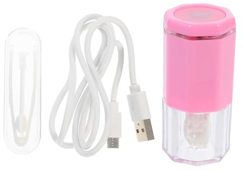 MOLUCKFU Kontaktlinsen Reinigungsbehälter Automatischer Linsenreiniger Für Reisen Outdoor Camping Wandern Kontaktlinsen Waschmaschine Professioneller Linsenreiniger Linsenreinigungsmaschine