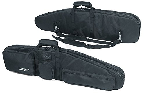 SUTTER Premium Doppel-Waffentasche 125x37cm - Gewehrtasche für Zwei Langwaffen mit Optiken Gewehrkoffer