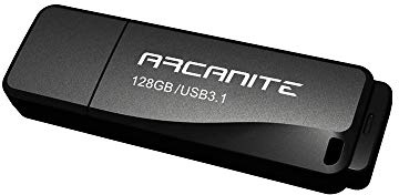 ARCANITE 128GB USB 3.1 Flash Drive, USB Memory Stick, optimal read speeds up to 400 MB/s