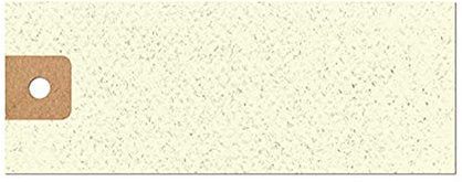 Anhänge-Etiketten V-100-40-500-100x40 mm - Offset-Karton 350g/m² - Lochstanzung 4 mm - optische Lochverstärkung - Vintage-Look - 500 Stück