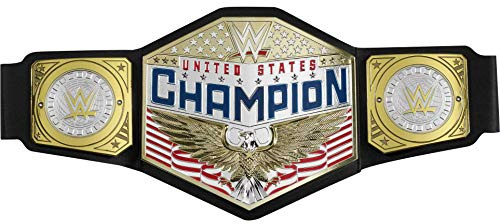 WWE Championship Title Featuring Authentic Styling, Metallic Medallions, Leather-like Belt & Adjustable Feature that Fits Waists of Kids 8 and Up