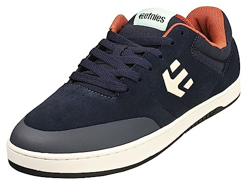 Etnies Unisex-vuxen Marana Skate-sko, Marinblå/brun/vit, 42 EU