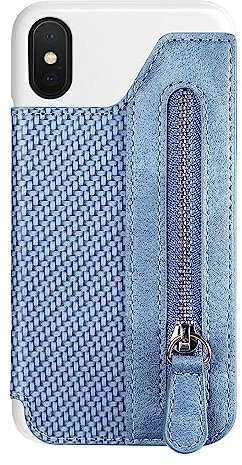 Rosixehird Kartenhalter für Telefon | Multifunktionaler Selbstklebender Handy Geldbörsen Kartenhalter | PU Leder Kartenhalter zum Aufkleben für die Handyhülle