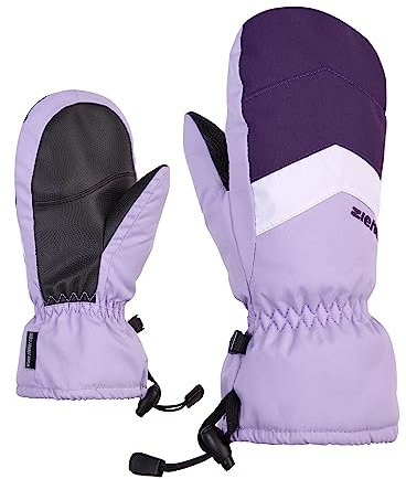 Ziener Kinder LETTERO Ski-Fäustling/Wintersport | wasserdicht atmungsaktiv, sweet lilac, 6,5