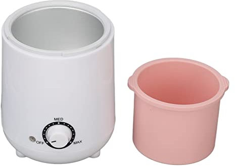 Máquina de Cera de Parafina, Calentador de Cera de Parafina de Calentamiento Rápido de 250CC Kit Hidratante, Alivio Calmante con Cera Caliente de Parafina en el Baño de Cera (Enchufe de la UE 220V)