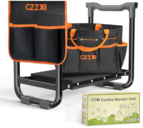 CZZXI Garden Kneeler and Seat, Wider and Thicker Kneeling Pad