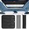 Protection solaire pliable pour fenêtre de toit de camping-car, couverture universelle pour fenêtre de toit, couverture de fenêtre pour camping-car, caravane, camping-car, ombre de fenêtre à fermeture