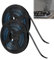 UPKUNO 2 PCS Black Sealant Strip, 12m Bathroom Sealant Tape, Caulk Strip Sealing Decorative Tape, Dustproof Mildewproof Caulk Strips Decorative Tapes for Stove Sink Bathroom Wall
